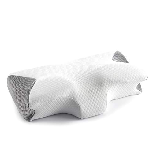 InnovaGoods - Almohada Viscoelástica Cervical con Contorno Ergonómico Conforti