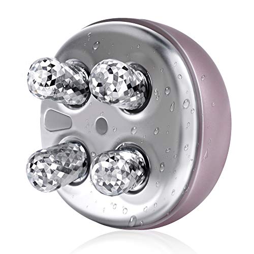 Instrumento de Masaje Facial MYCARBON Masajeador corporal Instrumento de Belleza Facial Masajeador de Micro-corriente vibración y Roller 3D Abrillantamiento Rejuvenecimiento Antiarrugas