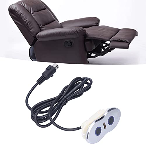 Interruptor Reclinable Eléctrico, Interruptor Reclinable Eléctrico De Carga USB, Piezas De Silla Elevadora, Elevador De Silla LED, Control Remoto para Cine