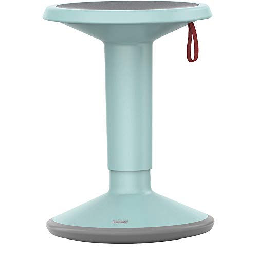 Interstuhl - Taburete ergonómico Ajustable Multiusos, Color Azul Hielo höhenverstellbar Von ca. 46 bis 65 cm