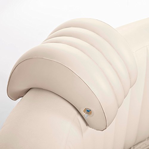 Intex 28501 - Almohada hinchable para Spa, color Beige, 39 x 30 x 23 cm