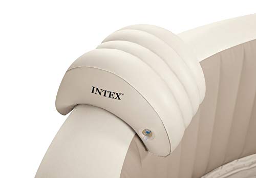 Intex 28501 - Almohada hinchable para Spa, color Beige, 39 x 30 x 23 cm