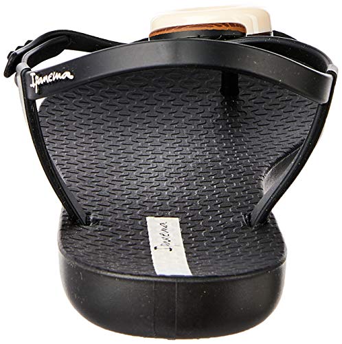 Ipanema Class Modern Fem, Sandalias Mujer, Black Beige, 38 EU