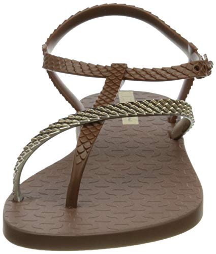 Ipanema Class Wish II Fem, Sandalia Mujer, Bronce marrón, 37 EU