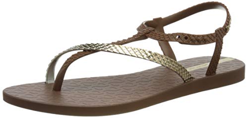 Ipanema Class Wish II Fem, Sandalia Mujer, Bronce marrón, 37 EU