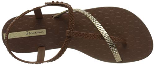 Ipanema Class Wish II Fem, Sandalia Mujer, Bronce marrón, 37 EU