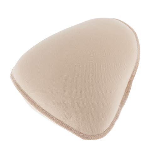 IPOTCH Prótesis Mamaria de Algodón Transpirable Forma de Pecho Artificial Seno Falso Inserto de Sujetador para Mastectomía Postoperatoria - Piel normal, M