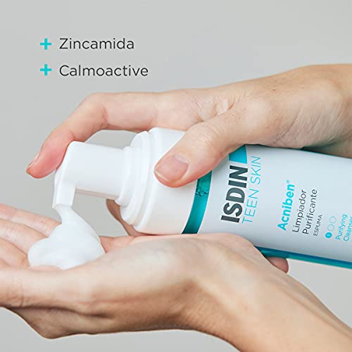 ISDIN Acniben Limpiador Purificante Espuma - Limpia, Purifica y Elimina Exceso de Sebo - 150 ml. (36)