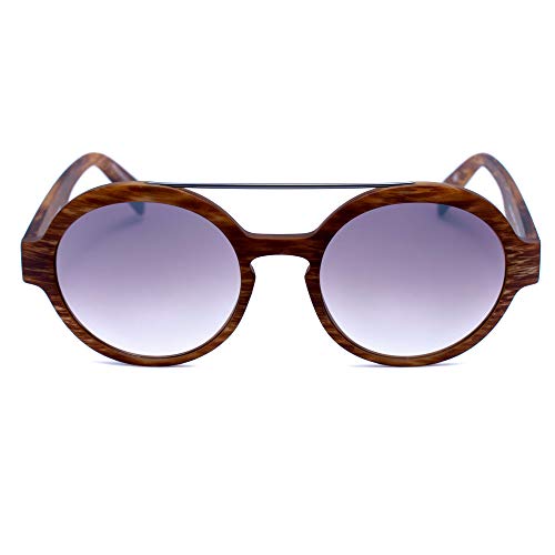 italia independent 0913-BHS-044 Gafas de Sol, Marrón, 51 Unisex