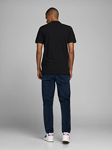 Jack & Jones Jjebasic Polo SS Noos, Negro, Large para Hombre