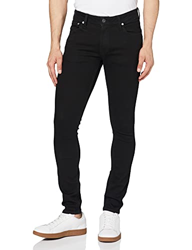 JACK & JONES Jjiliam Jjoriginal Am 009 Lid Noos, Jeans Hombre, Negro (Black Denim), W30/L30 (Talla del fabricante: 30)