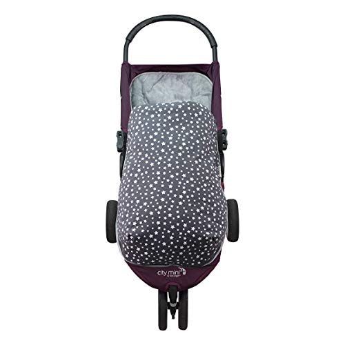 JANABEBE Saco para Baby Jogger City Mini Joolz (POLAR, WINTER SKY)