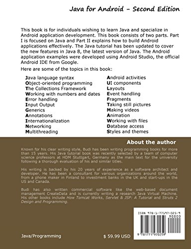 Java for Android, Second Edition