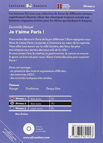 Je T'Aime Paris! (Con espansione online): Je t'aime Paris ! + downloadable audio