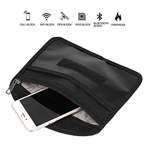 Jeffergrill Resistente al Fuego Billetera Maletín Resistente al Agua Resistente al Maletín, Bolsa de Almacenamiento de Portafolios Productos Digitales Bolsas de viaje