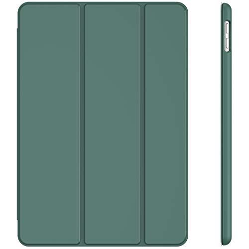 JETech Funda Compatible con iPad 10,2 Pulgadas (2021/2020/2019 Modelo, 9.ª/8.ª/ 7.ª Generación), Carcasa con Auto-Sueño/Estela, Azul Brumoso