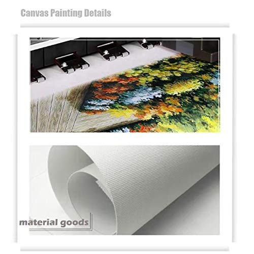 JINGPINPUZI Imagen de decoración Moderna Elefante Madre y bebé Elefante Arte de la Pared Impresión de imágenes Imágenes de mejoras para el hogar （70 × 120CM / 27.5 × 47.2 Pulgadas） Sin Marco