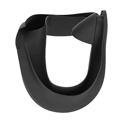 Jinyi Máscara de Ojos de Silicona Negra, Resistente Al Sudor, Cómoda Al Tacto, Gafas de Realidad Virtual, Parches para los Ojos para el Hogar