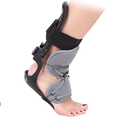 JMYSD AFO Foot Drop Ortesis Soporte para Pies, Foot Drop Foot Lesión Nerviosa Rehabilitación Entrenamiento Pie Varo Ortesis Talón, Tobillo, Arco Dolor De Pie,Right,L