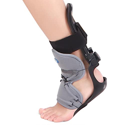 JMYSD AFO Foot Drop Ortesis Soporte para Pies, Foot Drop Foot Lesión Nerviosa Rehabilitación Entrenamiento Pie Varo Ortesis Talón, Tobillo, Arco Dolor De Pie,Left,M
