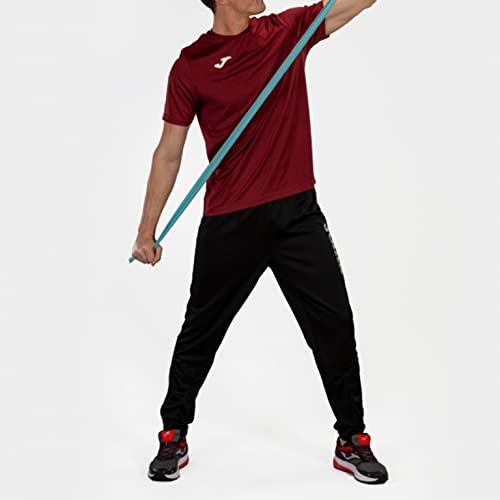 Joma Combi - Camiseta de Manga Corta, Hombre, Rojo (Burdeos), M
