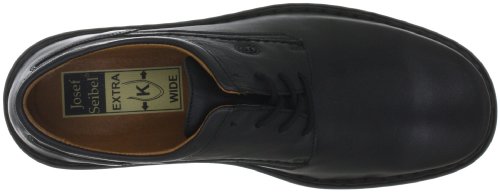 Josef Seibel Talcott, Zapatos de Cordones Derby Hombre, Negro, 49 EU