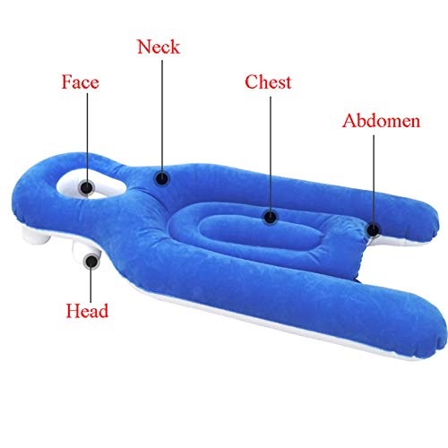 Joyfitness Almohada De Cojín Boca Abajo para Uso Posterior a La Cirugía Ocular, Almohada Boca Abajo para Pacientes con Desprendimiento De Retina Durante La Recuperación