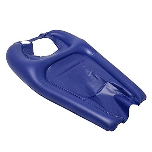 JSSEVN Lavacabezas hinchable de PV, bandeja de champú, portátil, para mesita de noche, para personas mayores, embarazadas, lesionadas, tumbonas, en casa