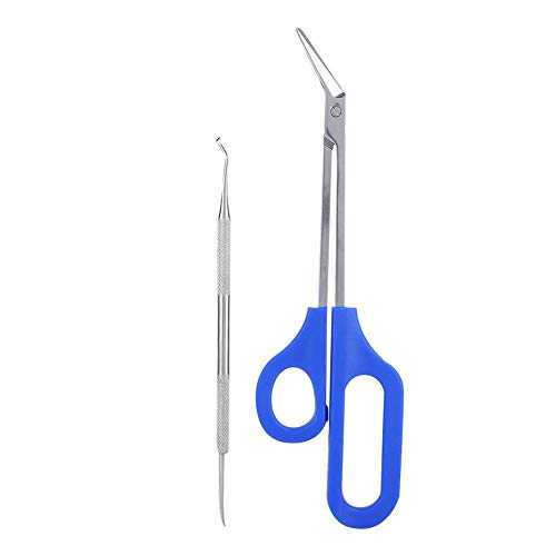 Juego de herramientas de pedicura for uñas gruesas y tijeras for uñas largas, for hombres y mujeres mayores for uñas gruesas