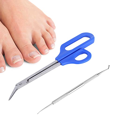 Juego de herramientas de pedicura for uñas gruesas y tijeras for uñas largas, for hombres y mujeres mayores for uñas gruesas