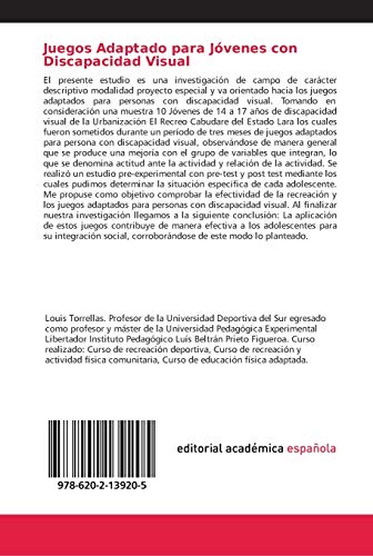 Juegos Adaptado para Jóvenes con Discapacidad Visual