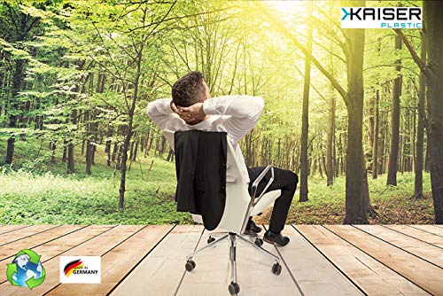 Kaiser Plastic® Eco - Esterilla protectora para suelos duros, fabricada en Alemania, distintos tamaños