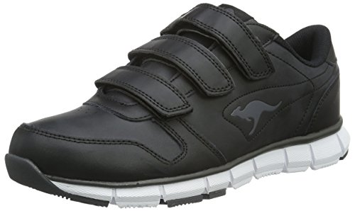 KangaROOS K-bluerun 700 V B, Zapatillas Unisex Adulto, Negro (Black/Dk Grey 522), 41 EU