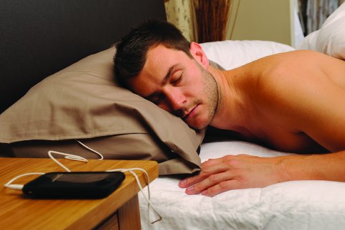Kanguru Goodnight - Almohada Musical (50% algodón, 50% poliéster) con Altavoces Integrados