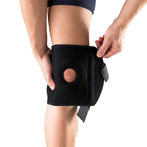 KARAA Rodillera Menisco, 2 pcs Rodillera Deportiva de Nylón, Rodillera Menisco y Ligamentos para Ambas Rodillas, para Aliviar dolor Gym Correr y Fútbol