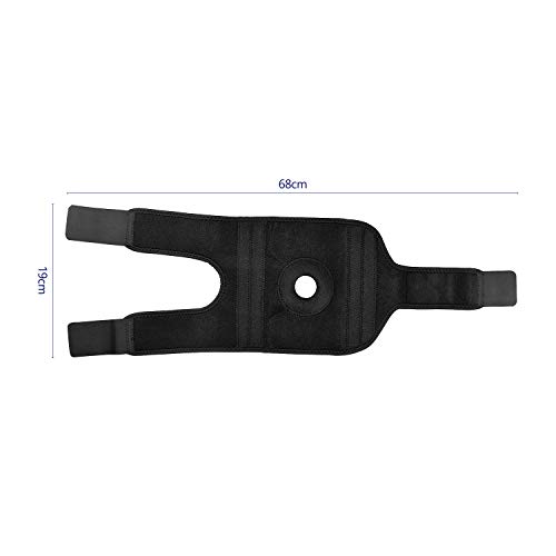KARAA Rodillera Menisco, 2 pcs Rodillera Deportiva de Nylón, Rodillera Menisco y Ligamentos para Ambas Rodillas, para Aliviar dolor Gym Correr y Fútbol