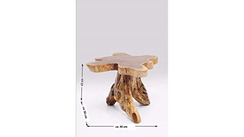 Kare 83491 Tree-Mesa Auxiliar (tamaño Grande), Teca, marrón, Talla única