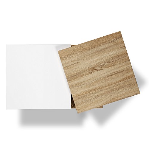 Kave Home - Mesa de Centro Extensible KIU 70 (106) x 70 cm de Madera