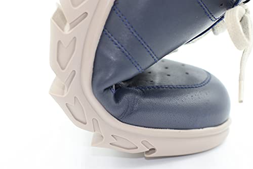 Keelan 3876 Deportivos P-Tech y Goma Látex de Piel Fabricado en España Hombre (Marino, 43)