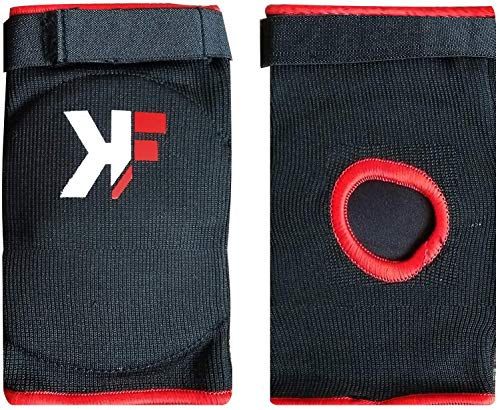 Kikfit Codo Soporte Manga Almohadillas Brazo Protector para Articulación Alivio Del Dolor , Tendón, Sports, Lesión Protección, Artritis, Bursitis, Mma , Kickboxing para Hombres y Mujeres
