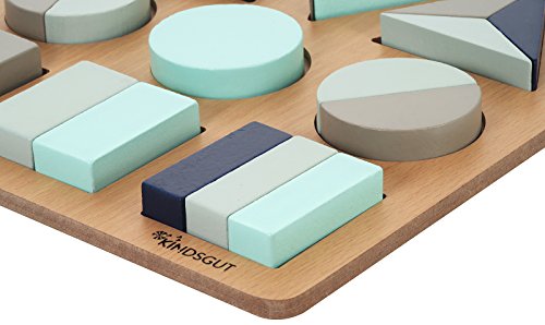 Kindsgut - Puzle de motricidad para bebé. Rompecabezas de Madera, Lucas