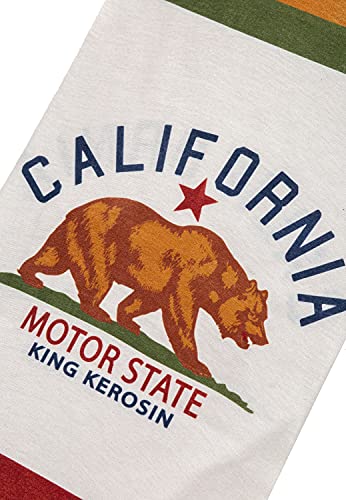 King Kerosin Coolmax - Túnel multifunción para hombre con impresión California Motor State