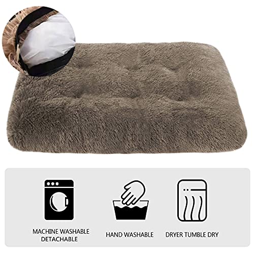 KingMSPG Calming XL - Cama para perro, tamaño grande, mullido y esponjoso, cama ortopédica para perro, tamaño mediano, extraíble, lavable para perros grandes y medianos pequeños