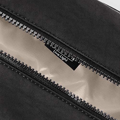 Kipling PARAC Bolsa de aseo, 22 cm, 4.5 litros, Negro (Black Noir)