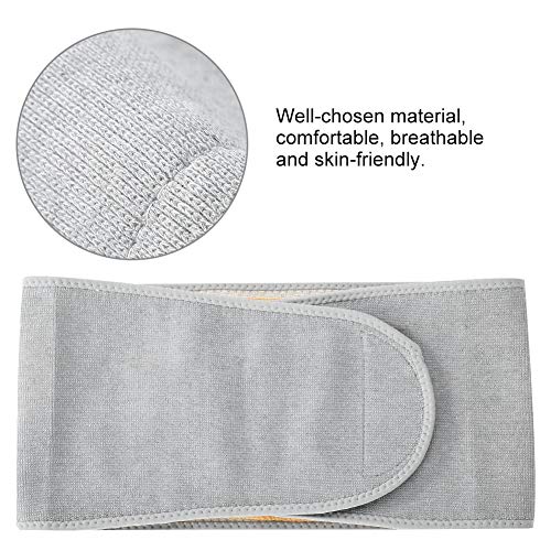Kireina Faja Lumbar Faja Cintura Calentador Cálido Cinturón Soporte Lumbar Trimmer Terapia de Calor Envoltura Abdomen para Alivio del Dolor Cintura Atrás,Faja Lumbar Deportiva para Hombre y Mujer