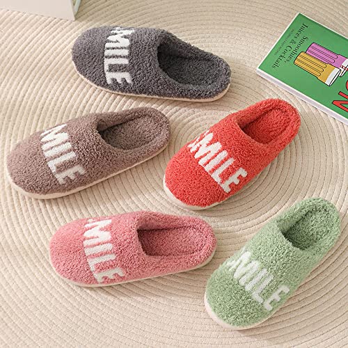 Kirin-1 Zapatillas de casa para Mujer,Parejas de otoño e Invierno, Muebles para el hogar de Interior, Arrastre de algodón, Fondo Grueso y cálido-Gris_42-43