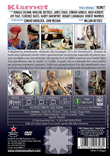kismet (original movies collection) registi william dieterle [Italia] [DVD]