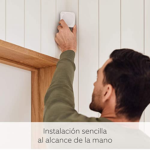 Kit de 5 piezas Ring Alarm de Amazon (2.ª generación) con Ring Indoor Cam | Sistema de seguridad para el hogar y con vigilancia asistida opcional, sin compromisos a largo plazo