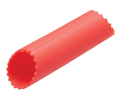 Kitchen Craft Pelador de Ajos, Silicona, Rojo