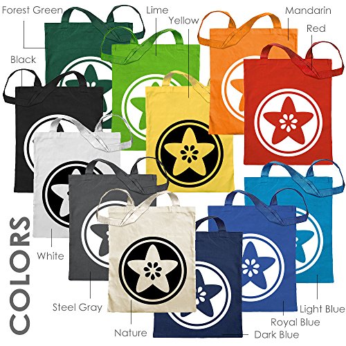 Kiwistar Bolsa de Yute con Figura de discapacitados para Silla de Ruedas, diseño Impreso, Idea de Regalo, Gris Acero, Medium